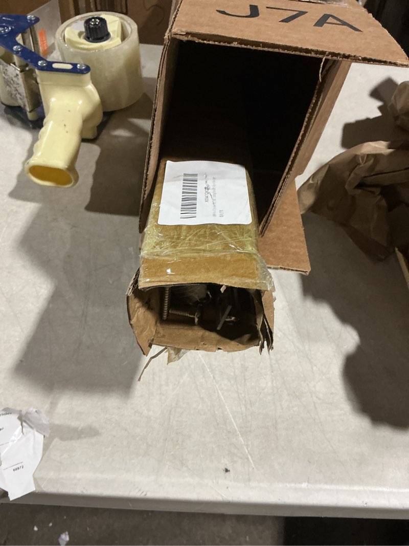 Condition photo showing As Is for Extended Roof Bracket Kit, Suitable 6 -14 inch Chimney Stove Pipe for Stability, Adjustable Extended Roof Brace for Securing 6 -14in Diameter Stove Pipe Silver, Mounting Brackets Adjustable Legs