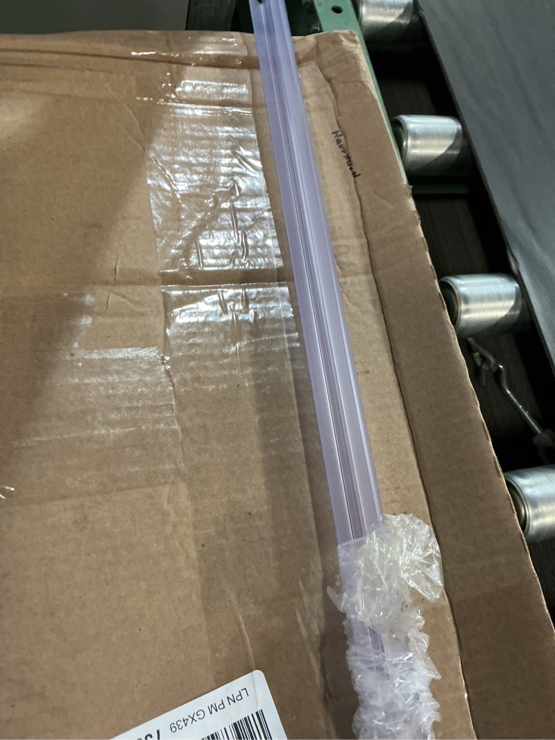Condition photo showing As Is for frameless shower door bottom seal, 36" long shower door sweep for 3/8" (10mm) glass, clear vinyl with drip rail – prevent leaks & create a waterproof barrier a - for 3/8 inch (10mm) thick glass