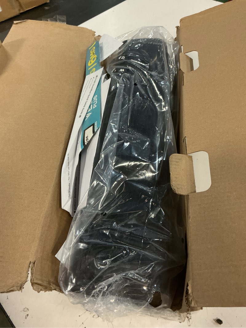 Condition photo showing Good Condition for wohome 2.1 sound bars for tv, built-in subwoofer, 6 levels voice enhancement, 16 inches tv soundbar speakers with bluetooth 5.3/optical/aux/usb connection, wall mount, 3 eq modes, s100 black