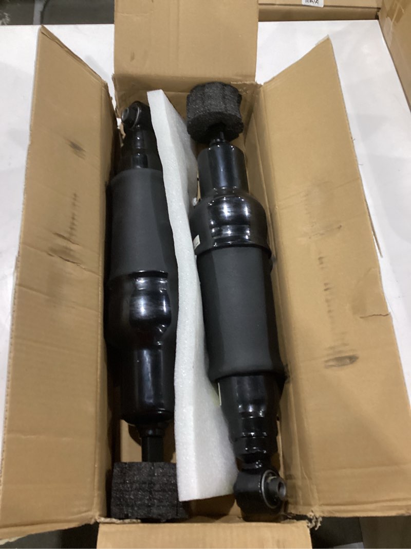 Condition photo showing New/Like New for e6210-1la8a 2pcs rear air shock absorber struts for infiniti qx56 2011-2013, for infiniti qx80 2014-2023, for nissan armada 2017-2023 without active suspension 56210-1la8a e6210-5zw0a rear shocks for infiniti qx56 qx80 11-23