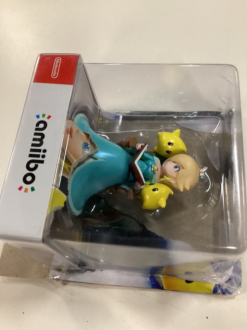 Condition photo showing New/Like New for amiibo- rosalina and lumas - super mario galaxy + super mario galaxy2 series
