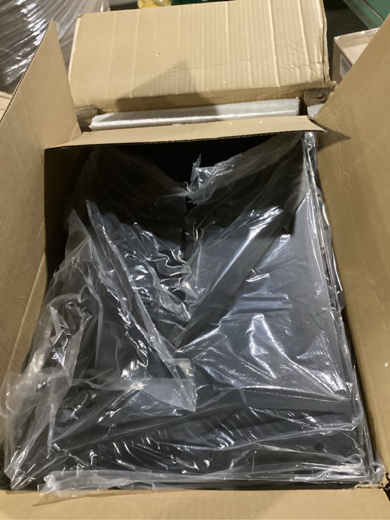 Condition photo showing New/Like New for master cook charcoal grills with two foldable side tables, 353 sq.in cooking area outdoor smoke barbecue bbq grill for camping, backyard party, patio, picnic, garden, black,18"d x 43"w x 37"h