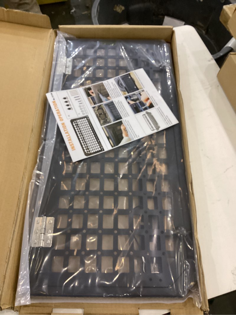 Z8 1 Pack JK Aluminium Alloy Tailgate Tactical Molle Panel,JK & JL Tailgate Table Foldable Rear Carg