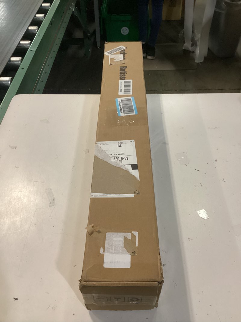 Condition photo showing New/Like New for 7652 grill rotisserie kit for genesis ii/genesis ii lx 200/300 series,7652 stainless steel rotisserie suitable for all kinds of meat,for family picnic,camping