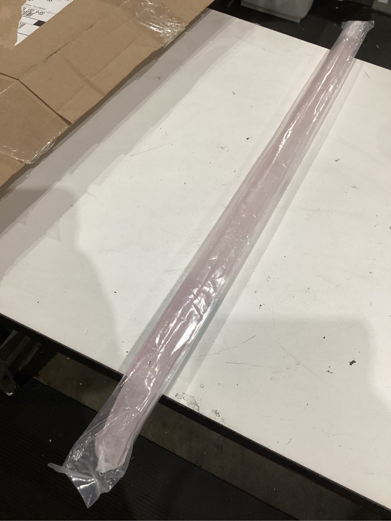 Condition photo showing Good Condition for shower door bottom seal, 2 pcs 1/2\"\" x 36\"\" shower door sweep for 1/2 inch glass, frameless glass shower door seal strip - stop shower leaks and create a water barrier, clear for 1/2\" glass