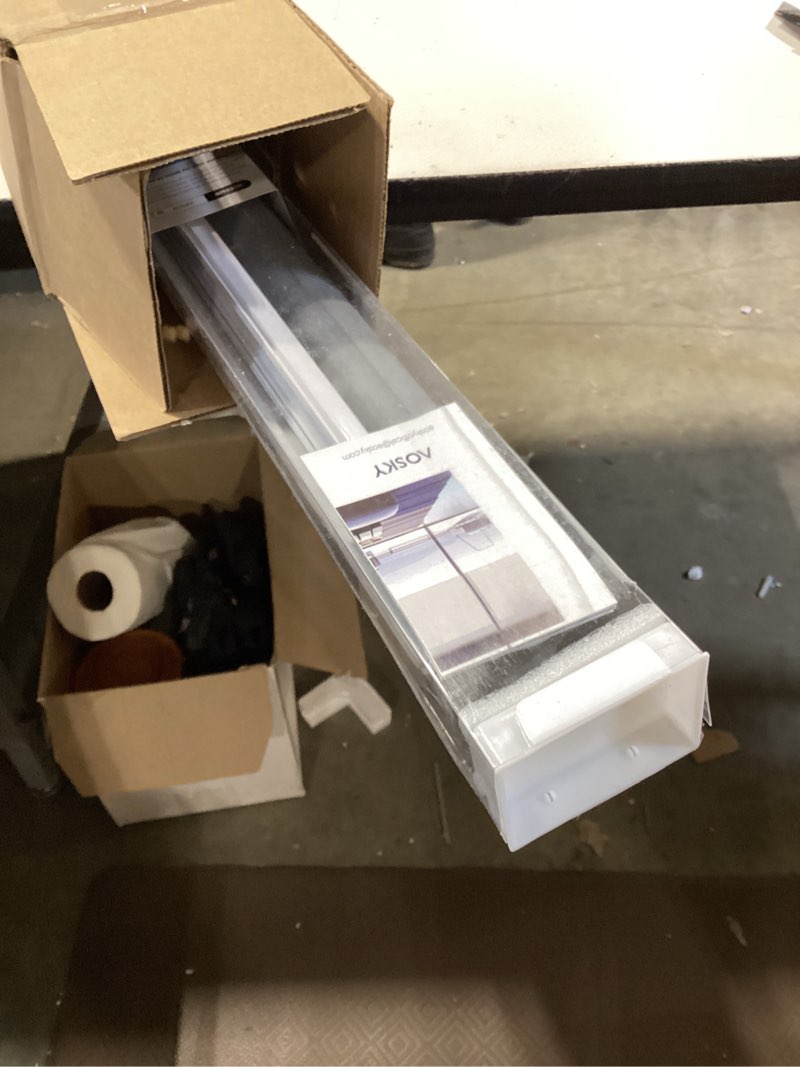 Condition photo showing Good Condition for aosky cordless roller shades blackout blinds for windows room darkening rolled up shades with spring
