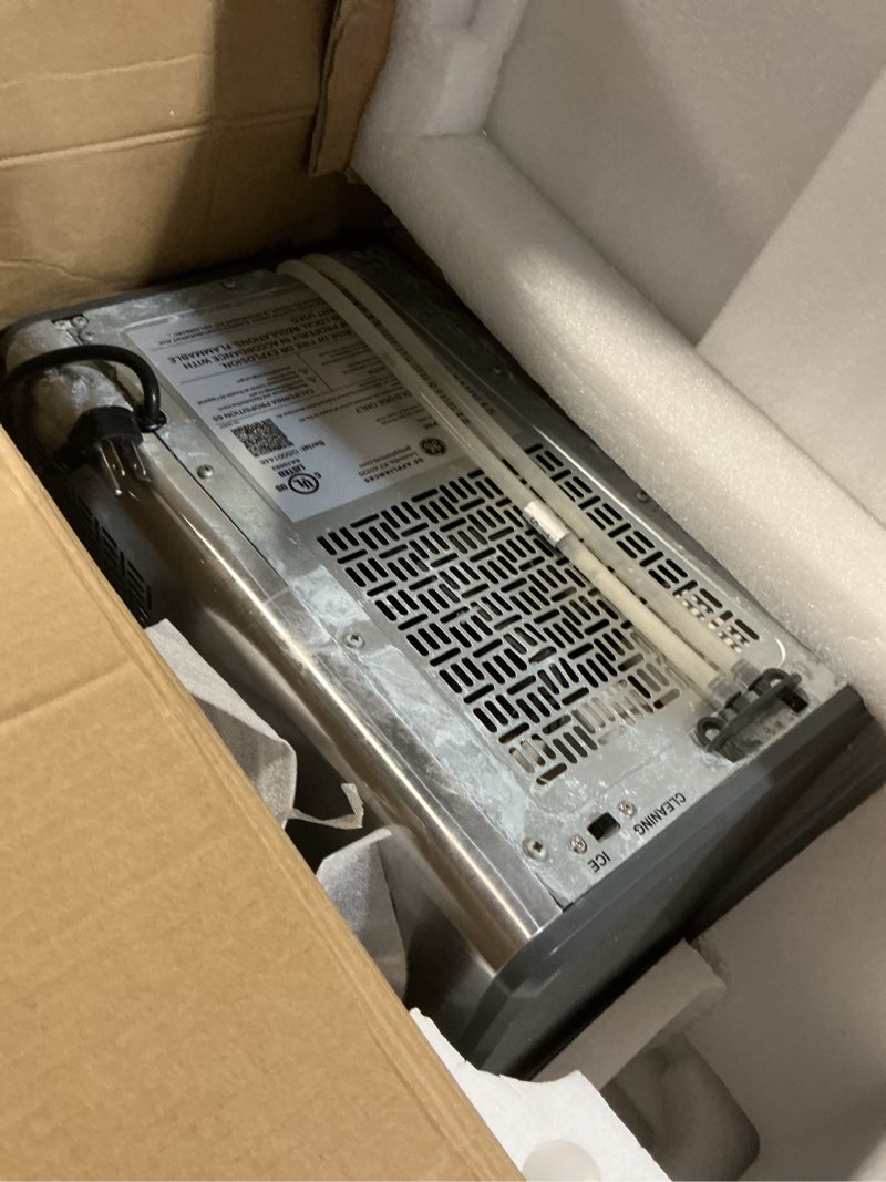 Condition photo showing As Is for GE Profile Opal 2.0 XL with 1 Gallon Tank, Chewable Crunchable Countertop Nugget Ice Maker, Scoop included, 38 lbs in 24 hours, Pellet Ice Machine with WiFi & Smart Connected, Stainless Steel