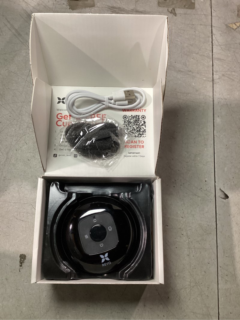 Condition photo showing Good Condition for REVO The Original 4-in-1 Smart Cupping Therapy Massager, Red Light Therapy for Targeted Pain Relief, Knots, Aches, Muscle Soreness, Circulation & Tighter Skin, Portable Cupping Kit 1 Pack