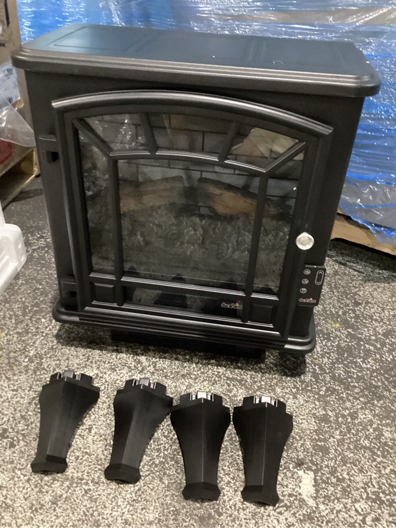 Condition photo showing New/Like New for duraflame infrared quartz electiric stove heater - dfi-591-01 - black
