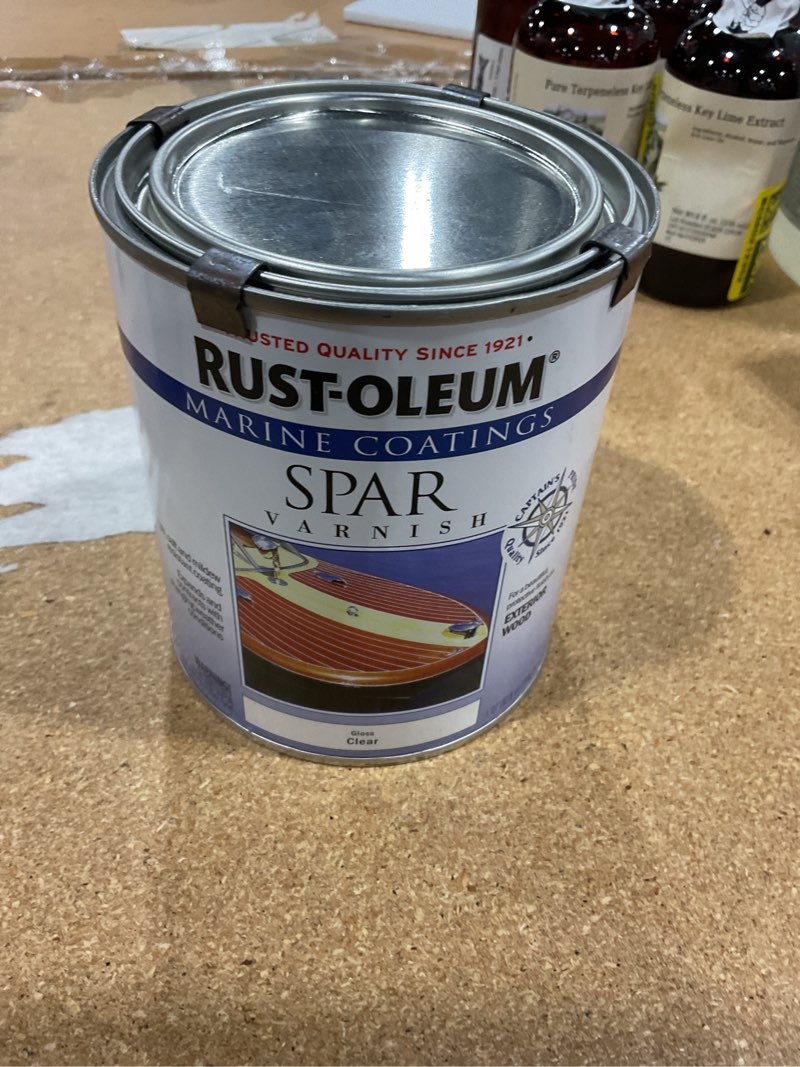 Condition photo showing New/Like New for clear  rust-oleum marine coatings spar varnish gloss  quart