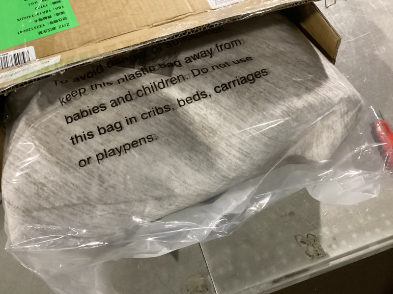 Condition photo showing item condition for Valenrug Washable Round Area Rugs 8x8 - Stain Resistant 8ft Round Rugs for Living Room, Non Slip Backing Printed Rugs for Bedroom, Folable Machine Washable Area Rug (8ft, Beige) 01-beige 8ft (Round)