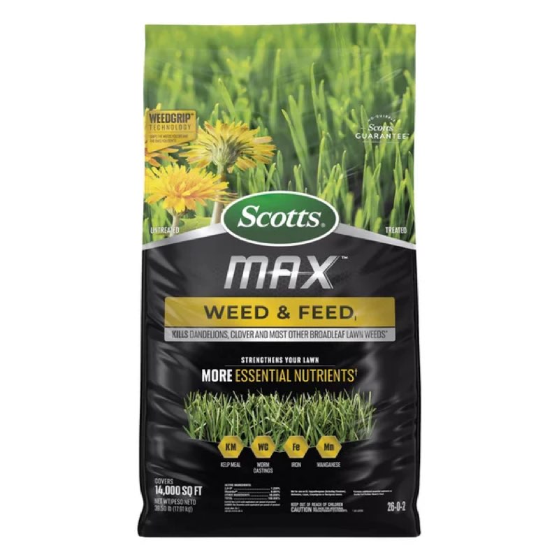 Scotts MAX Weed & Feed