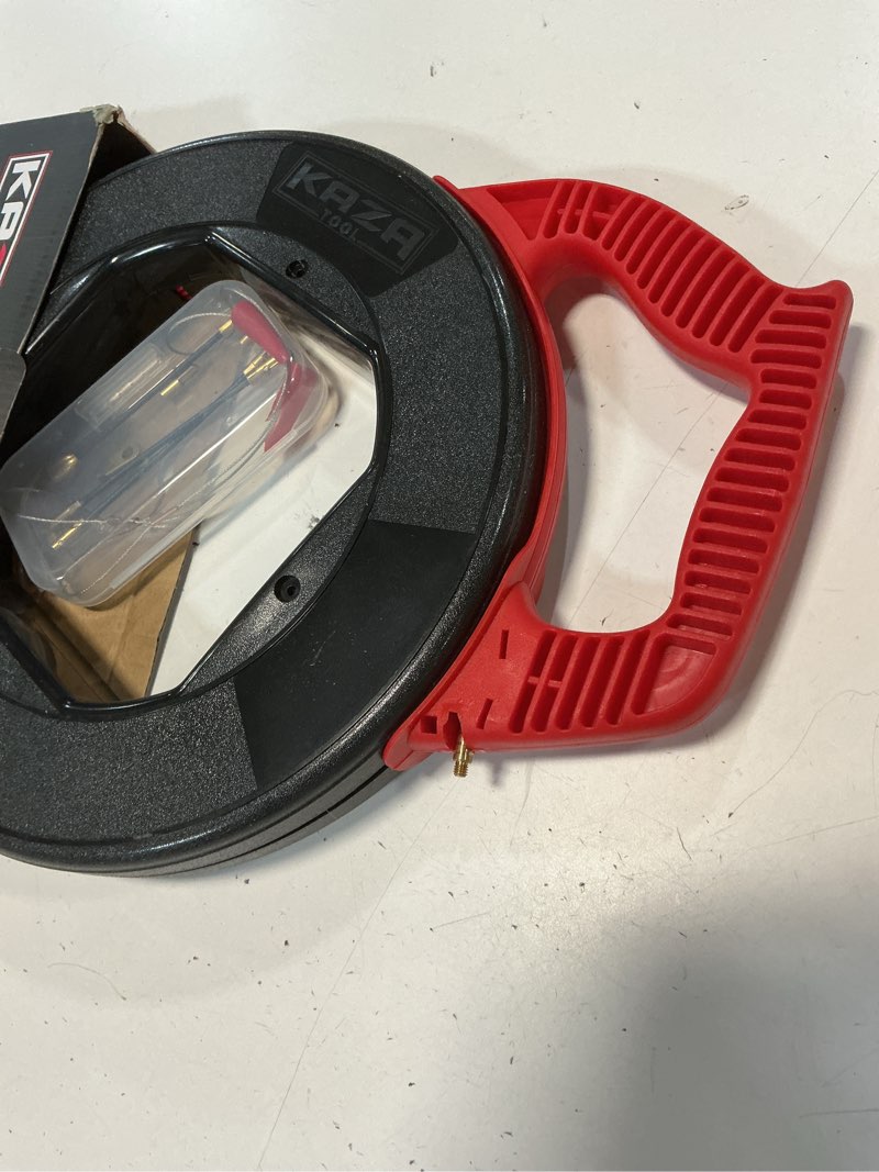 Condition photo showing Good Condition for fish tape wire puller 100ft x 4mm in polyester | better than fiberglass | electrical cable fishing tools | snake rod electric tool to through wall | non-conductive | flexible & strong 30m