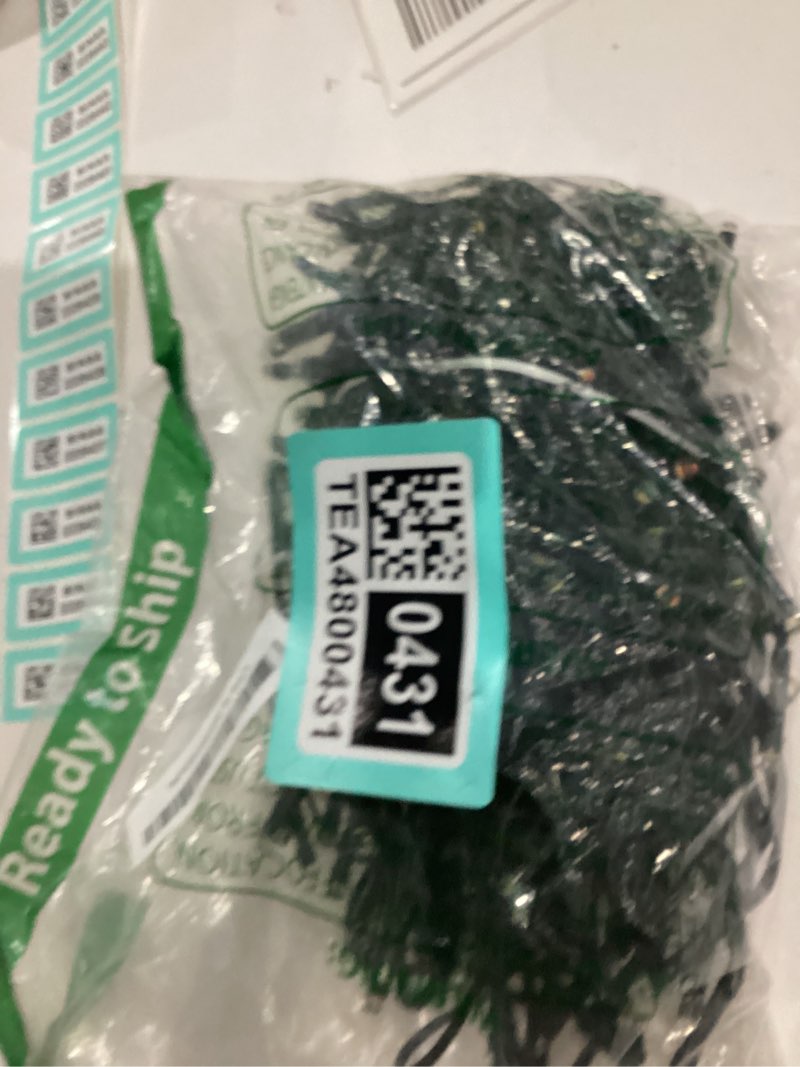 Condition photo showing As Is for Extra Long 264Ft 800 LED Christmas Lights with Timer, Green Wire Fairy Starry String Lights Plug in, 8 Modes and Memory, forIndoor Outdoor Xmas Tree Wedding Party Decoration,Multicolor Multicolor 264FT 800LED