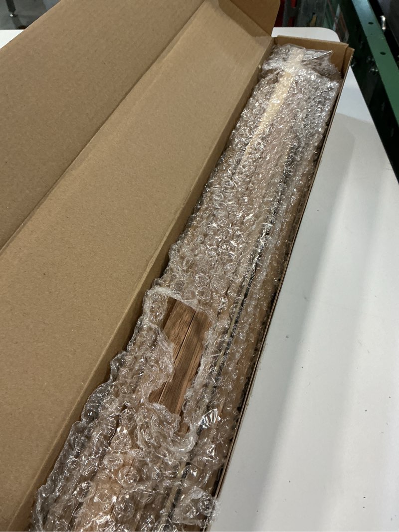 Condition photo showing As Is for Maxdot 20.5 x 16 Wooden Roll up Dish Drying Rack, Kitchen Over Sink Dish Drying Rack for Dishes, Plates, Bowls, Wooden Cover Counter Space, Waterproof Crack Resistant Drainer, Kitchen Supplies