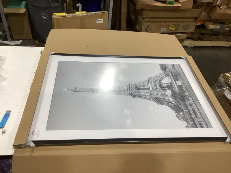 Condition photo showing New/Like New for upsimples 24x36 Poster Frame, Display Pictures 20x30 with Mat or 24 x 36 Without, Wall Hanging Picture Frames, Black, 1 Pack Black 24x36