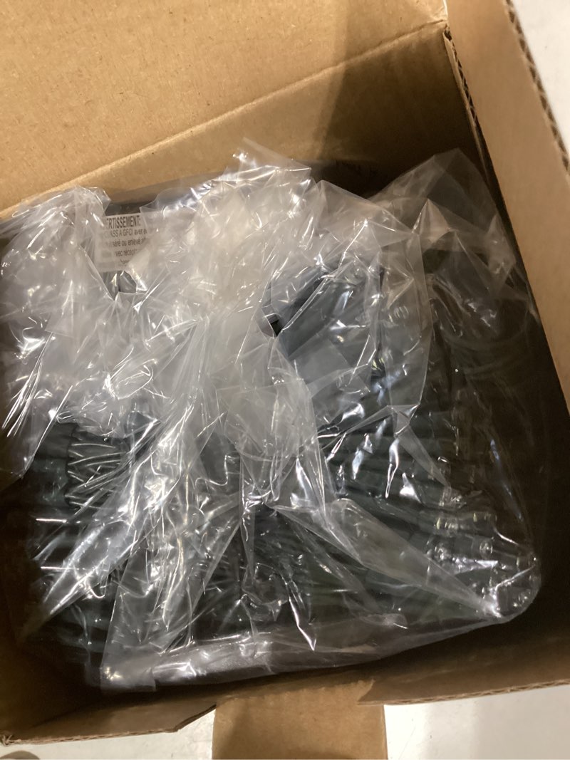 Condition photo showing Good Condition for Christmas Tree Lights Red and Green Christmas Lights Outdoor Indoor 400Led 10 Lines with 8 Lighting Modes, Timer and Remote Control, Fairy Lights for Wedding Home Party 6Ft - 9Ft Xmas Tree Decorations Red Green 400Led with Remote