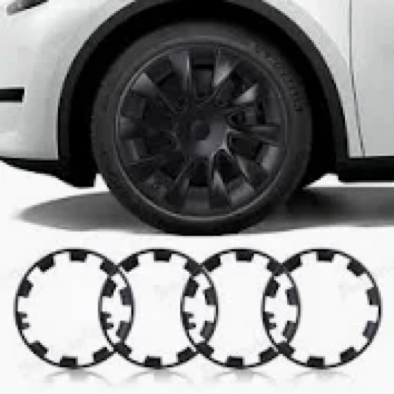 20 Inch Wheel Rim Protector Hubcaps for Tesla Model Y 2020-2024 Induction Wheels Rim Cover Tire Trim