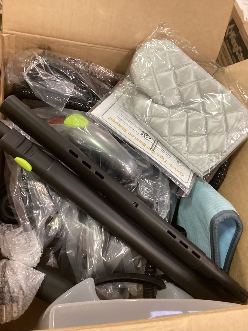 Condition photo showing Good Condition for GOATCLEAN Heavy-Duty Steam Cleaner - 1500W Multipurpose Handheld Floor Steamer with 22 Accessories 1