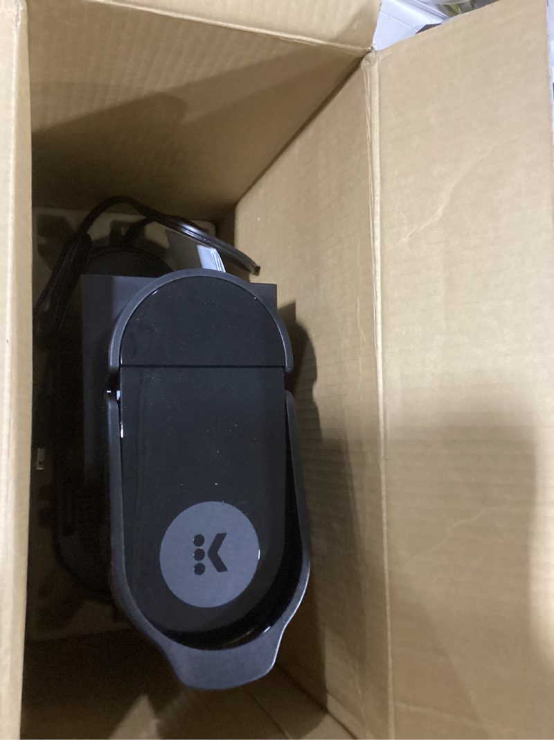 Condition photo showing As Is for Incomplete Keurig K-Express Single Serve K-Cup Pod Coffee Maker, 3 Brew Sizes, Strong Button Feature, 42oz Removable Reservoir, Black