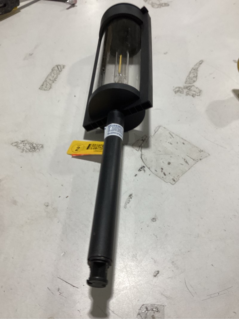 Condition photo showing Good Condition for 5k+ bought last week harbor breeze 15 -lumens matte black solar led outdoor path light ( 3000