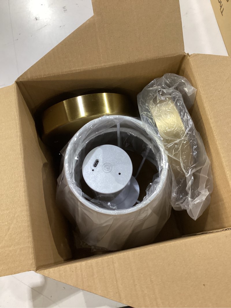 Condition photo showing New/Like New for nekhung battery operated wall sconces set of two, wireless battery wall light with 10000mah rgb dimmable magnetic bulb and remote, rechargeable sconce wall decor for bedroom living room hallway brass