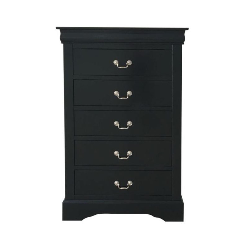 19506 Acme Furniture Louis Philippe Iii - Black Black Chest