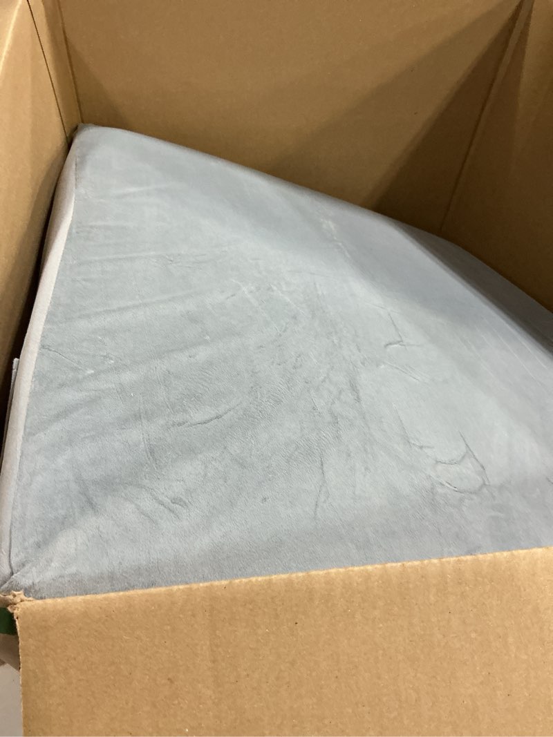 Condition photo showing Good Condition for Bed Wedge Pillow for Sleeping, Triangle Pillow for Back Pain Relief, Leg Support, Acid Reflux, Gerd, Velvet