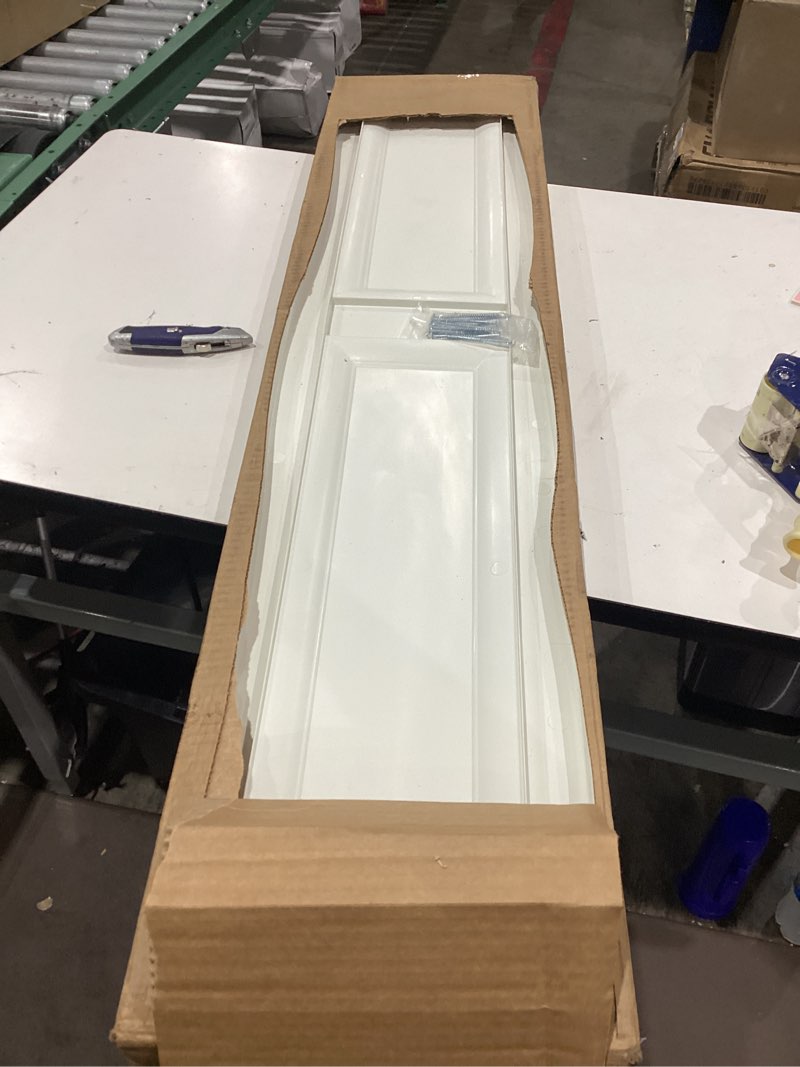 Condition photo showing Good Condition for handy home products window shutter pair, 8" x 24.5"
