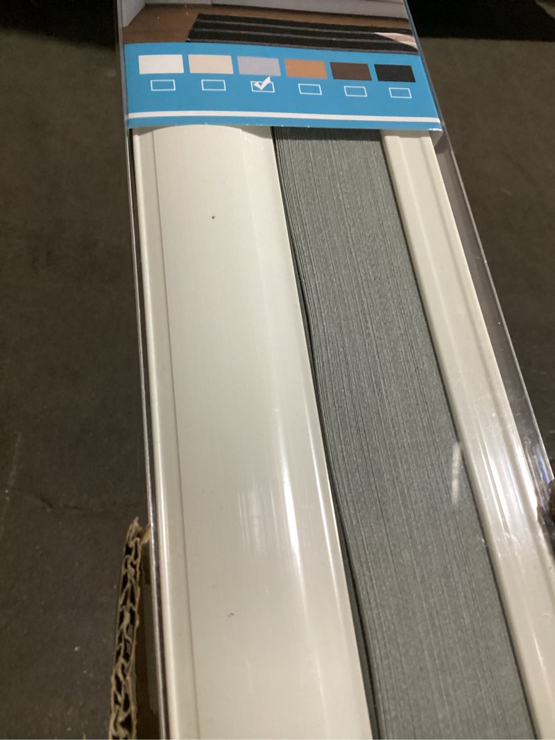 Condition photo showing Good Condition for myshade cordless blackout cellular shades for windows, honeycomb window shades with thermal insulation, child & pet safe room darkening shade, easy install,70" w x 72" h, grey grey 70"w x 72"h
