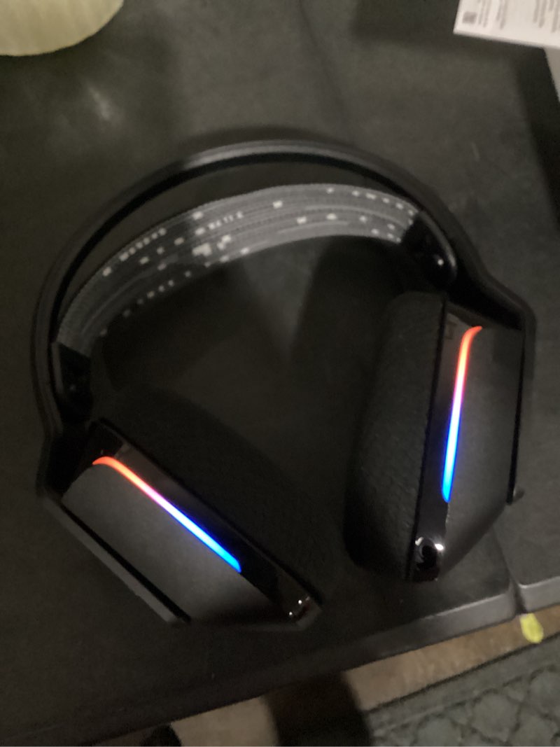 Condition photo showing New/Like New for working verified logitech g733 wireless gaming headset - black