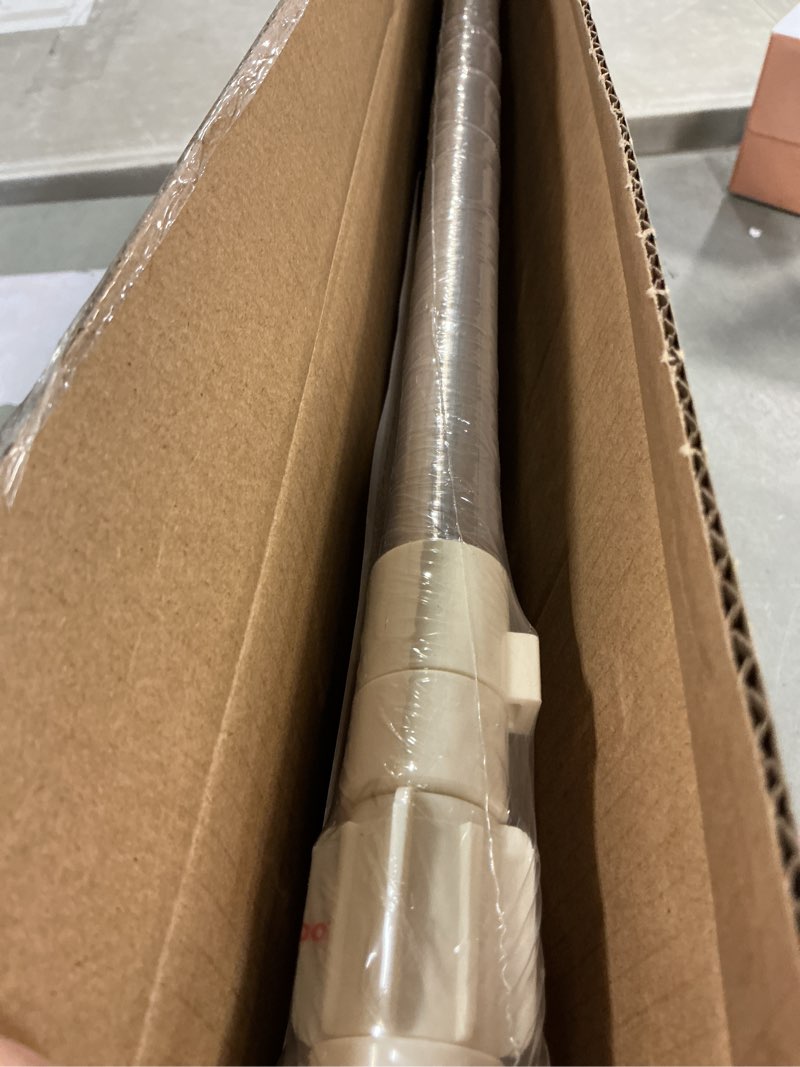 Condition photo showing Good Condition for Hershii Expandable Shelf Rod Closet System Heavy Duty Clothes Hanger Adjustable DIY Storage Organizer Shoe Rack 74.7-117.5cm/29.4-46.25inches Ivory