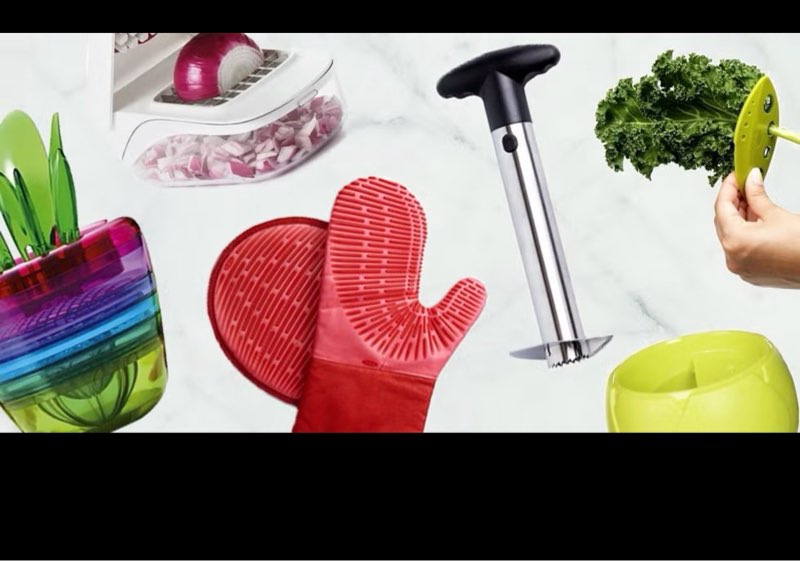 assorted kitchen tools and accessories