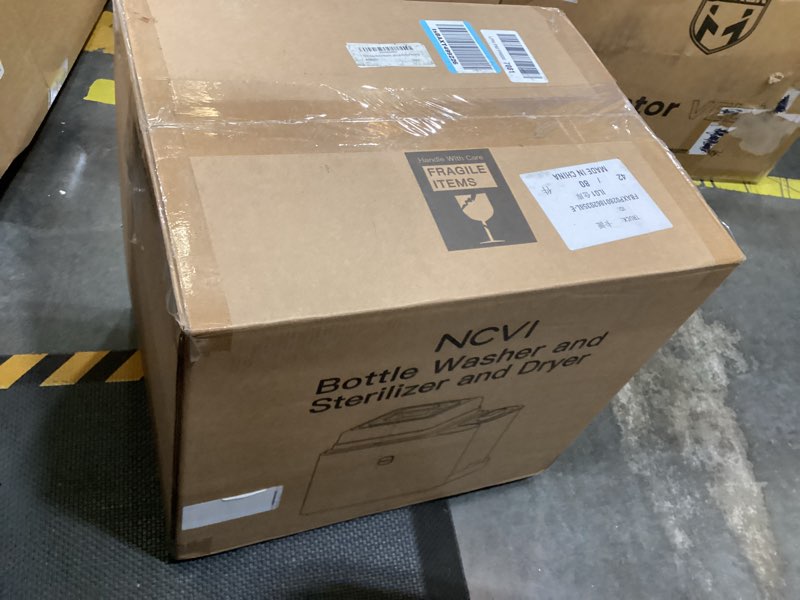 Condition photo showing Good Condition for ncvi large baby bottle washer sterilizer and dryer holds 6 bottles & pump parts, hospital-grade steam sanitizer for newborn & multiple feedings, clean machine for busy moms, fast 19/41min wash cycles