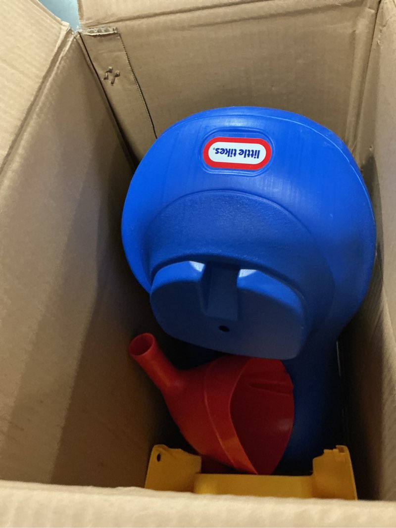 Condition photo showing As Is for Little Tikes Push and Ride Racer – (Amazon Exclusive), 22"L x 10"W x 17"H with screws
