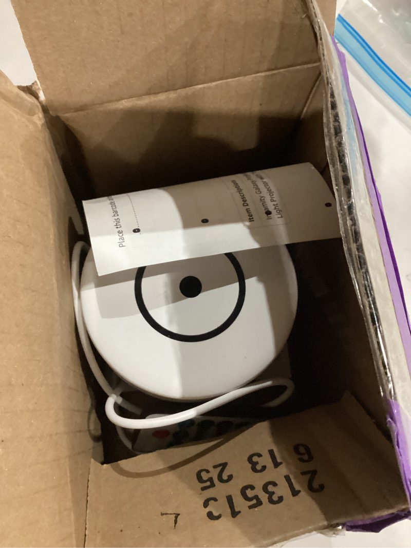 Condition photo showing As Is for Galaxy Projector, Light Projector, Night Light Projector with 41 Lighting Modes, Galaxy Light Projector with Timer and Remote, for Kids Adults, Bedroom, Home Theater, Christmas Round