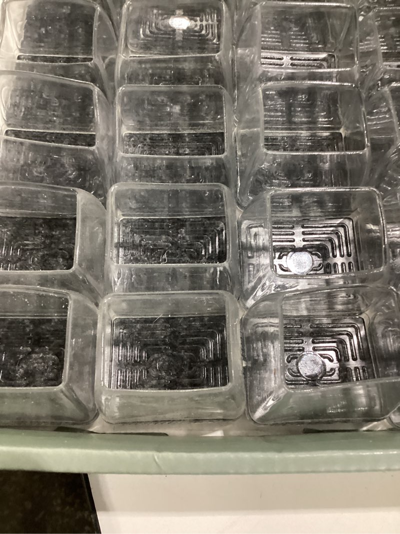 Condition photo showing New/Like New for 24PCS Rectangular Chair Leg Floor Protectors, Furniture Sliders, Non-Slip Felt Furniture Pads for Hardwood Floors, Silicone Cap Covers to Protect Floors,(Fit L :1.73-2.05", W: 1.34-1.65") Rectangle L-Clear(Fit L: 1.73-2.05", W: 1.34-1.65")