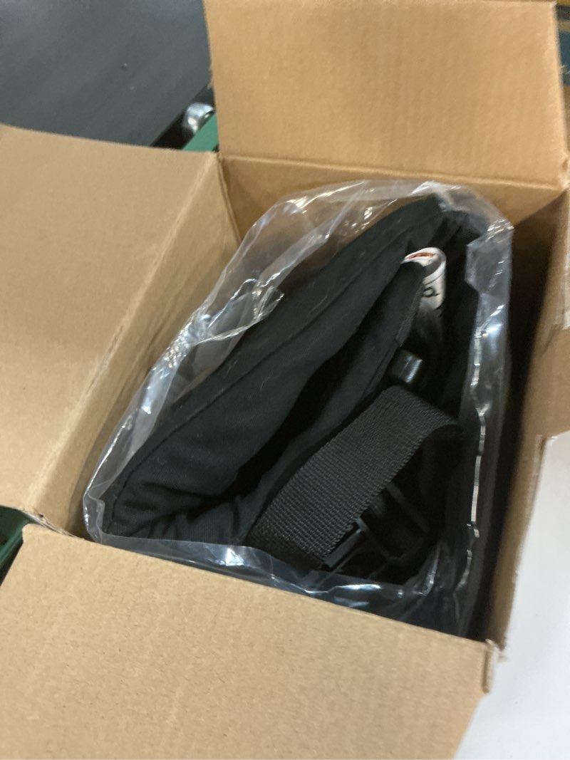 Condition photo showing Good Condition for momcozy baby carrier - ergonomic, cozy and lightweight carrier for 7-45lbs, effortless to put on, ideal for hands-free parenting, enhanced lumbar support, purehug for infant to toddler, black cotton-black