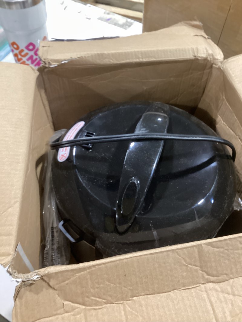 Condition photo showing As Is for aroma professional digital rice cooker, multicooker, 4-cup (uncooked) / 8-cup (cooked), steamer, slow cooker, oatmeal cooker, sts, auto keep warm, 2 qt, stainless steel exterior, arc-954sbd 4-cup uncooked rice