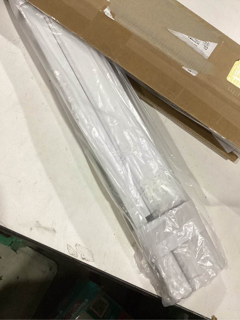 Condition photo showing Good Condition for Blinds for Indoor Windows 1" Vinyl L-Shaped Slats Cordless Mini Blinds for Home, 21" W × 36" H - White White 21" W × 36" H