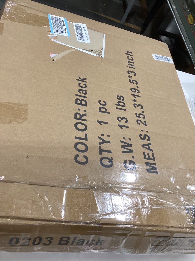 Condition photo showing Good Condition for TigerDad Overbed Bedside Desk Mobile Rolling Laptop Stand Tilting Overbed Table with Wheels Height Adjustable Tray Table for Laptop Bed Sofa Side Table (Black)