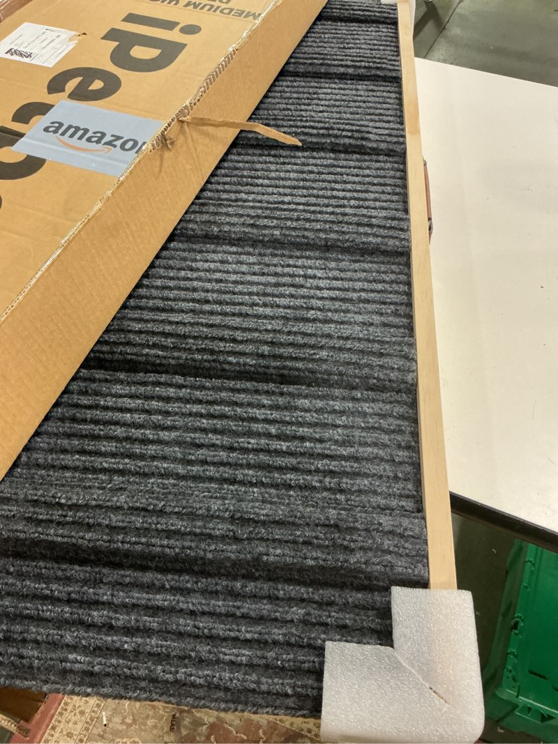 Condition photo showing Good Condition for Dog Ramp for Bed Couch Folding Pet Ramps for Small Medium Dogs to Get on Bed, Up to 70 lbs, Adjustable Height 24”, 43.3" Long