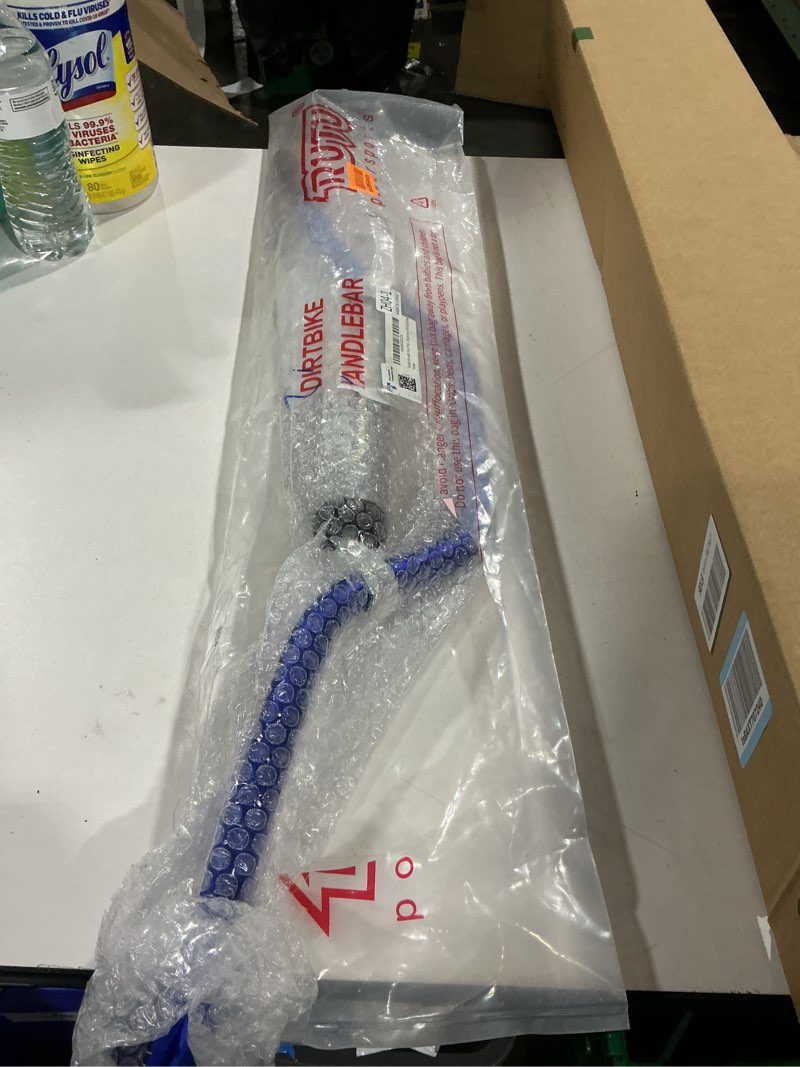 Condition photo showing Good Condition for handle bar with foam pad 7/8" 22mm handlebar compatible with crf yzf kxf klx rmz drz pit dirt bike motocross atv quad blue blue with foam pad