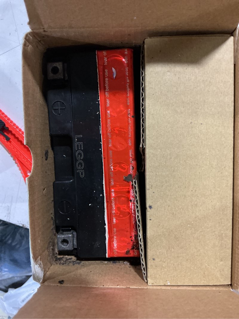 Condition photo showing Good Condition for Interstate Batteries YT7B-BS 12V 6.5Ah Powersports Battery 85CCA AGM Rechargeable Replacement for Ducati, Suzuki, Yamaha, Motorcycles, Scooters, ATVs, Bikes (XT7B-BS) YTX7B-BS