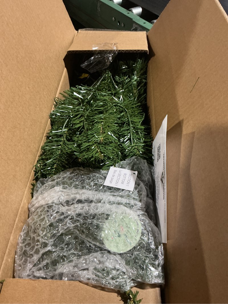 Condition photo showing Good Condition for National Tree Company Pre-Lit Artificial Mini Christmas Tree  Green  Kincaid Spruce  Clear Lights  4 Feet