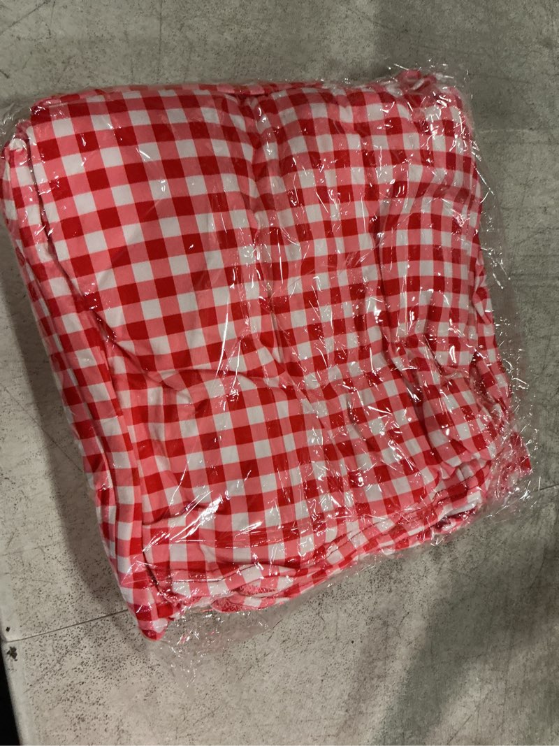 Condition photo showing New/Like New for moukeren 2 pack 6 ft vintage spandex elastic stretch buffalo plaid tablecloth for standard folding table, checkered rectangular fitted tablecloth, for picnic wedding party celebration(gingham)