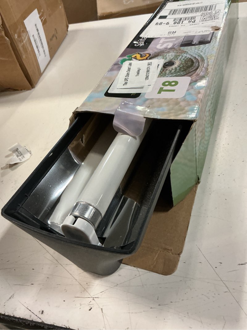 Condition photo showing Good Condition for lucky herp t8 reptile light fixture combo kit 15w (new upgrade), uvb reptile light fixture with desert uvb 10.0 18" fluorescent tube, uva uvb reptile light for lizard, bearded dragon, tortoise 18 inch