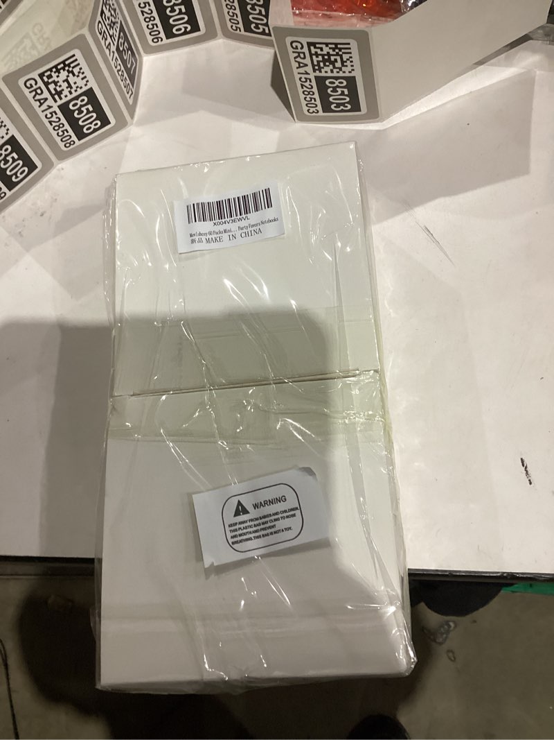 Condition photo showing New/Like New for Mevlshcey 60 Packs Mini Cartoon Animation Party Favors Notebooks