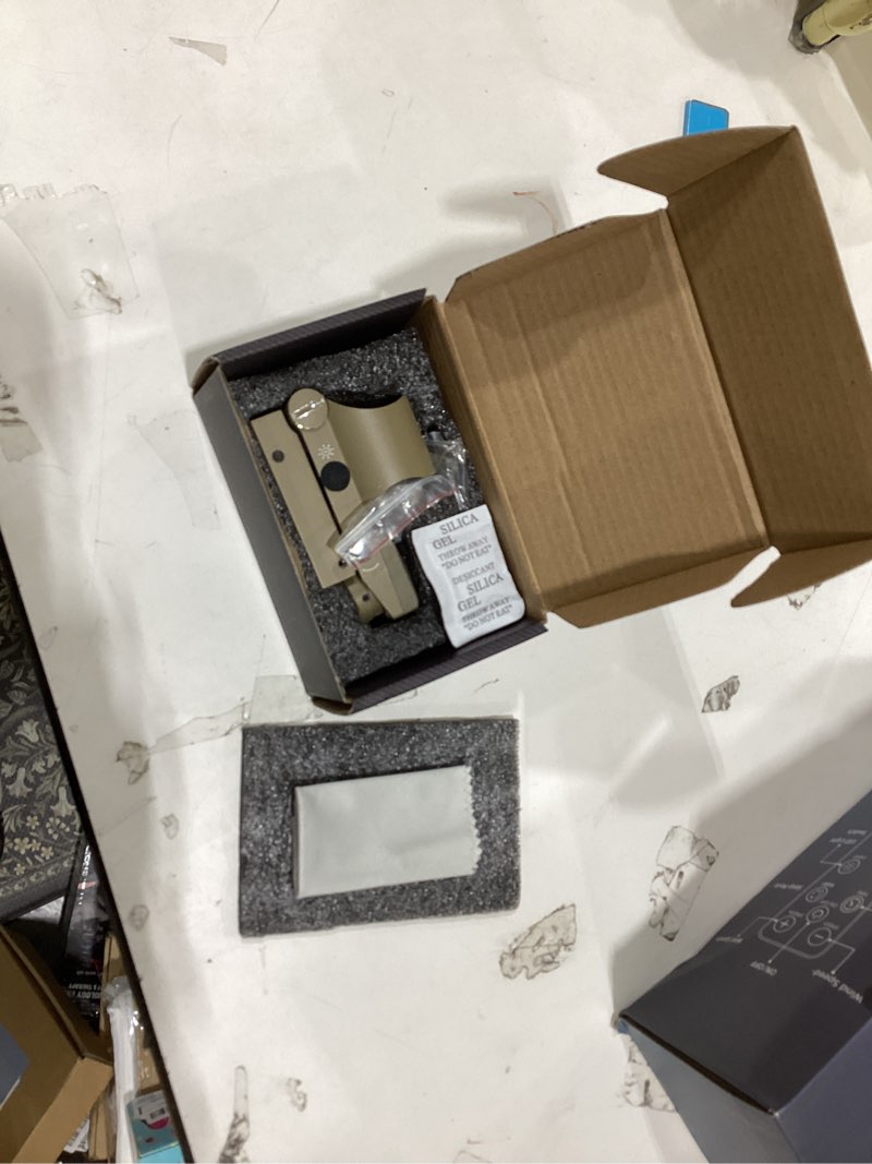 Condition photo showing New/Like New for Feyachi Reflex Sight, Multiple Reticle System Red Dot Sight with Picatinny Rail Mount, Absolute Co-Witness Khaki