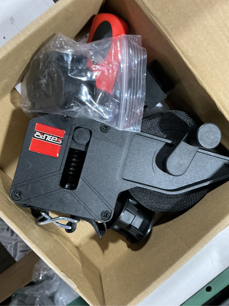 Condition photo showing Good Condition for sebupar strap clamp, 23 ft variable angle band clamp for woodworking, picture frame, barrel & irregular shaped items 1 pack